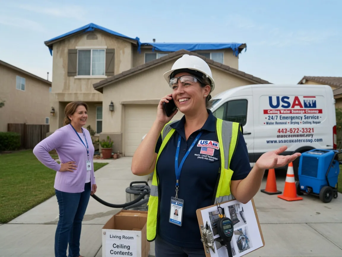 Ceiling Water Damage Restoration Mason City, IL FAQs